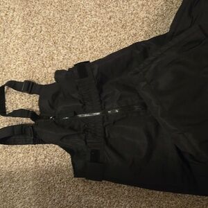 Cat & Jack Black Snow Bibs Size 4T